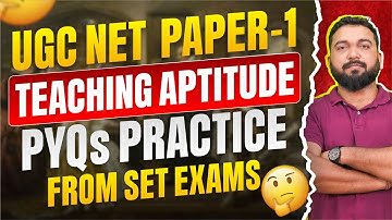 Teaching Aptitude PYQs Solved | UGC NET Paper-1| Practice with Vineet Pandey Sir| UGC NET JUNE 2025