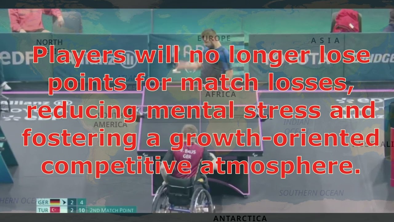 ITTF World Para Ranking: A Modernized System Revolutionizing Para Table Tennis