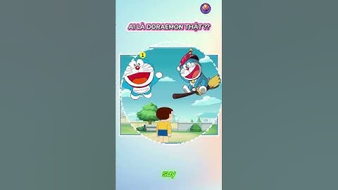 Ai là Doraemon thật? cmt đáp án bên dưới nhé!  #games #dovui #funny