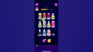 Nut Sort level 152 #games #gameplay #puzzle