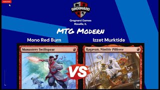 Mono Red Burn VS Izzet Murktide [MTG Modern]