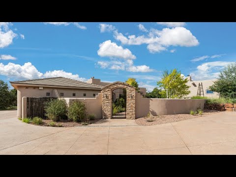 21 Sendero De La Vida, Santa Fe, NM home video tour