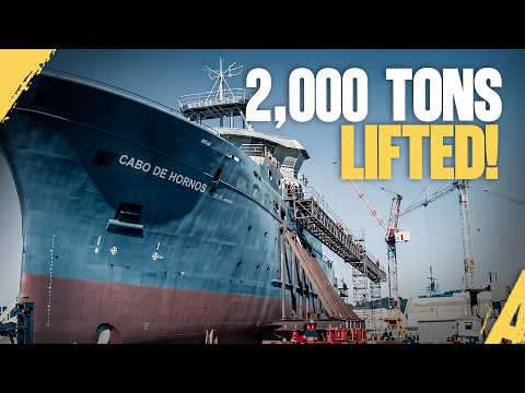 84 Axles vs. 2,000 Tons: The Most Dangerous Heavy Lift in History! | Salvage Masters