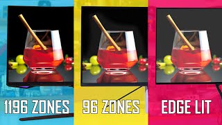 Why HDR Zones Matter: 1196 Zones vs 96 Zones vs Edge Lit Dimming