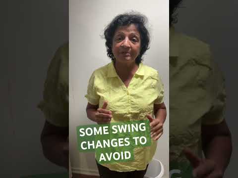 Some Swing Changes to Avoid