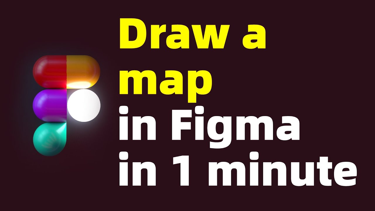 Draw a map in Figma in 1 minute - YouTube