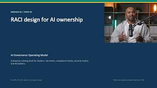 3.3 RACI design for AI ownership