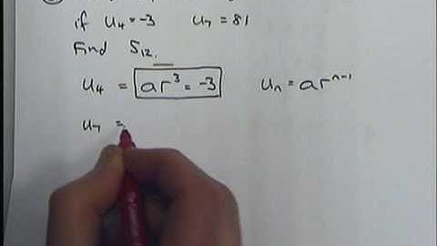 How to do Geometric Series Part 3.wmv