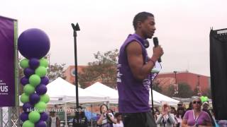 Nick Cannon Walk to End Lupus Now LA Speech