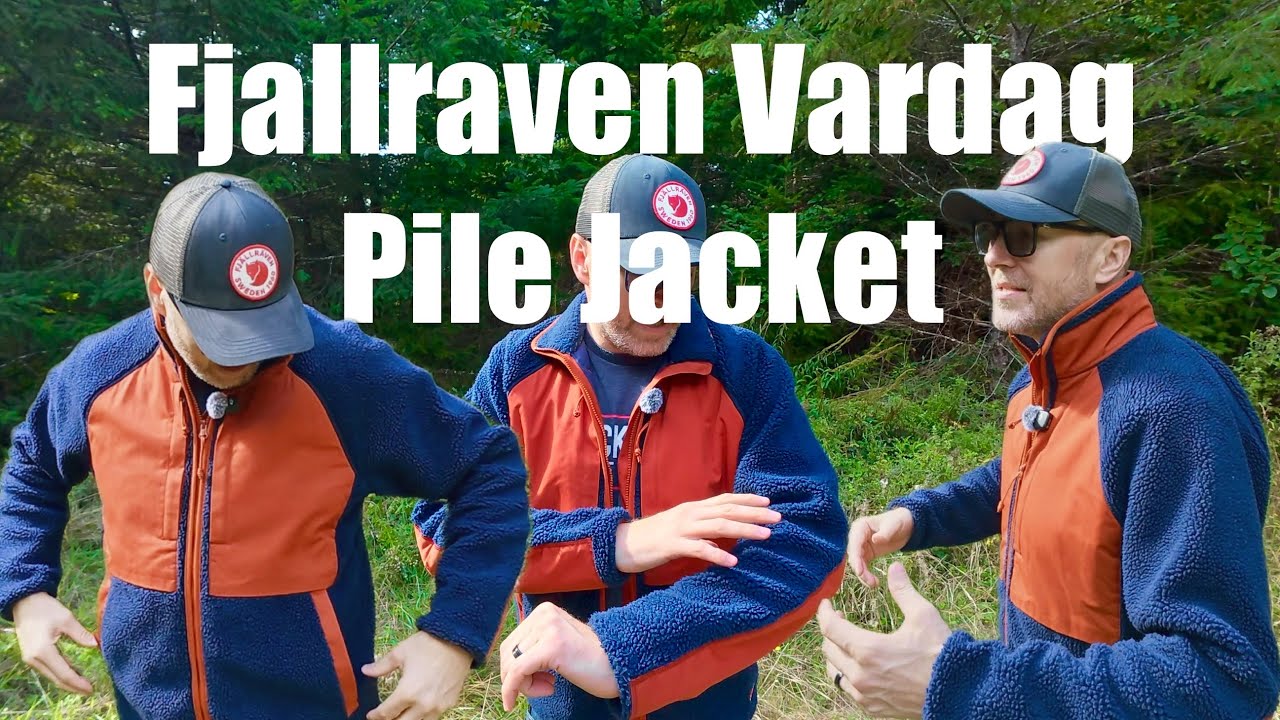 Fjallraven Vardag Pile Jacket – Warm, Rugged, and Built for the Outdoors 