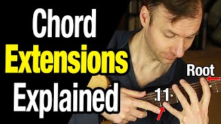 9, 11, 13 Chords | Guitar Extended Chords