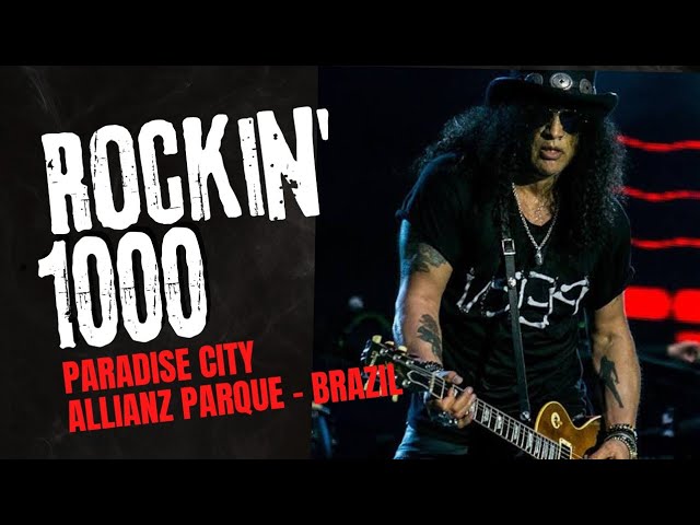 Paradise City, Guns N' Roses played by 1.000 musicians