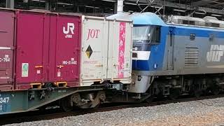EF210 9号機牽引名古屋タ発稲沢行2095レ名古屋通過