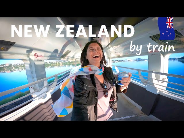 Travel vlog - 12-hour train across New Zealand: Auckland to Wellington (Northern Explorer)