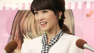 桐谷美玲、早朝イベントで「アラーム10回」！夢は「アラームをかけずに3日間寝る」「Roots of Kawaii『内藤ルネ』～過去・現在そして未来へ～」オープニングセレモニー2