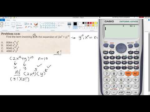 #150 TERM WITH Y RAISE TO N OF BINOMIAL EXPANSION NO FORMULA NEEDED IN ENGLISH