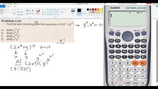 #150 TERM WITH Y RAISE TO N OF BINOMIAL EXPANSION NO FORMULA NEEDED IN ENGLISH