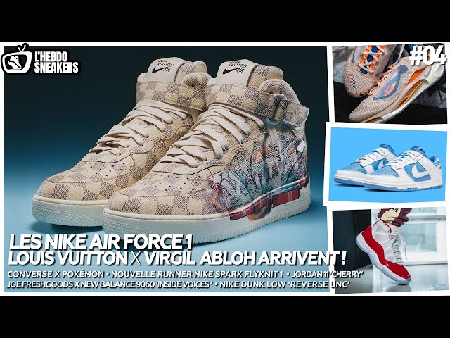 Nike Air Force 1 Louis Vuitton x Virgil Abloh arrivent ! Nike