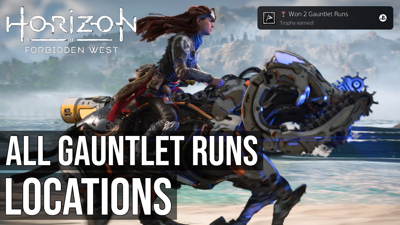All Gauntlet Runs Locations (Charger Races) (Won 2 Gauntlet Runs Trophy ...