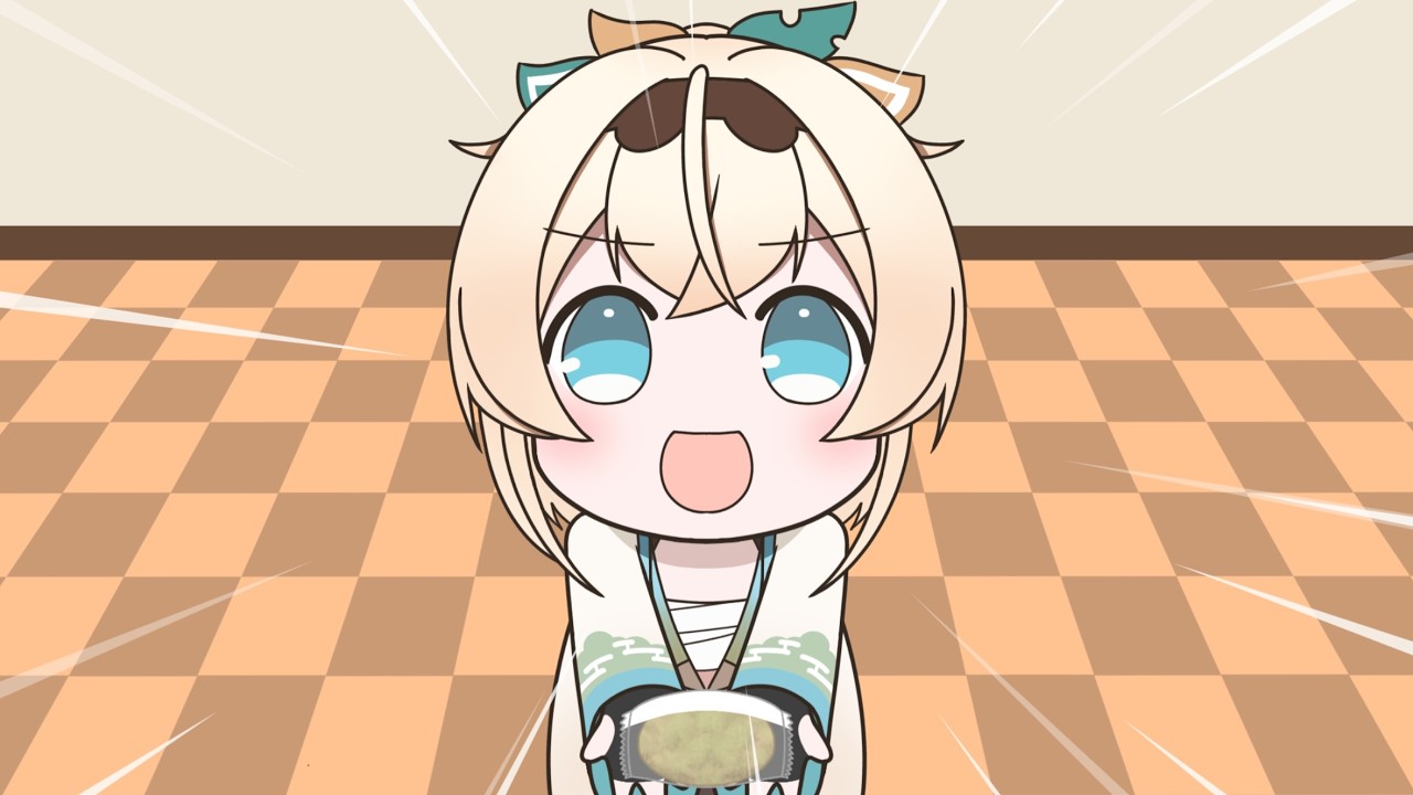 【手描き】そら先輩にオススメのお菓子を布教するいろはちゃん【ホロライブ/風真いろは/ときのそら】