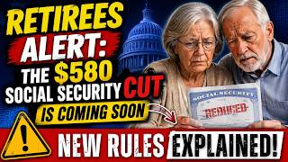 RETIREES ALERT: $580 Social Security Cuts Could Hit Millions in 2032 | New Rules Explained