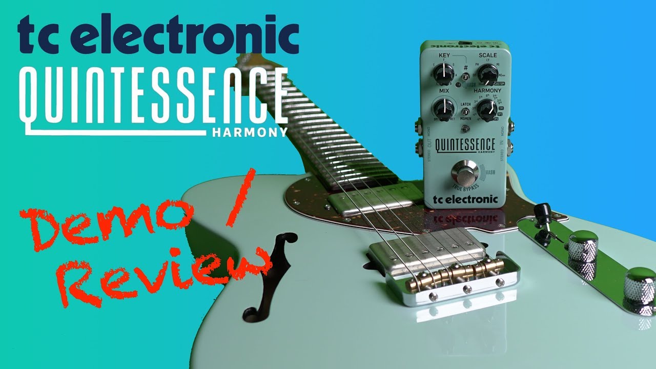 ギター tc electronic/quintessence TC Electronic Quintessence: demo review - YouTube