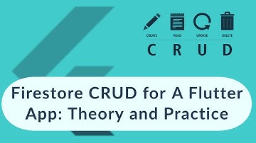 Firebase CRUD for A Flutter App: Theory and Practice