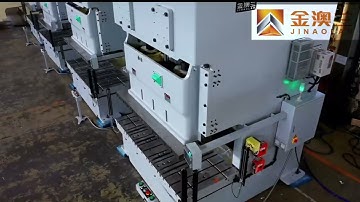C frame double point mechanical press machine testing