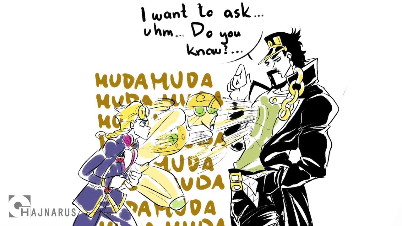 Giorno VS Jotaro (JOJO comic dub) YouTube