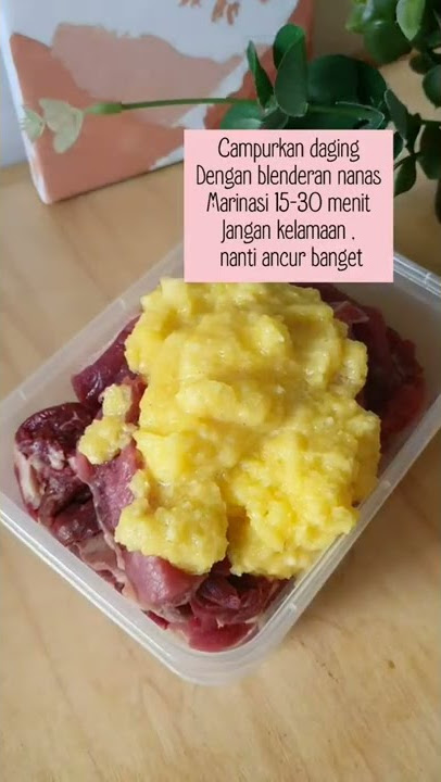 tips mengempukkan daging dengan Nanas #tips #tipsmengempukkandagingdengannanas #tipsdaging
