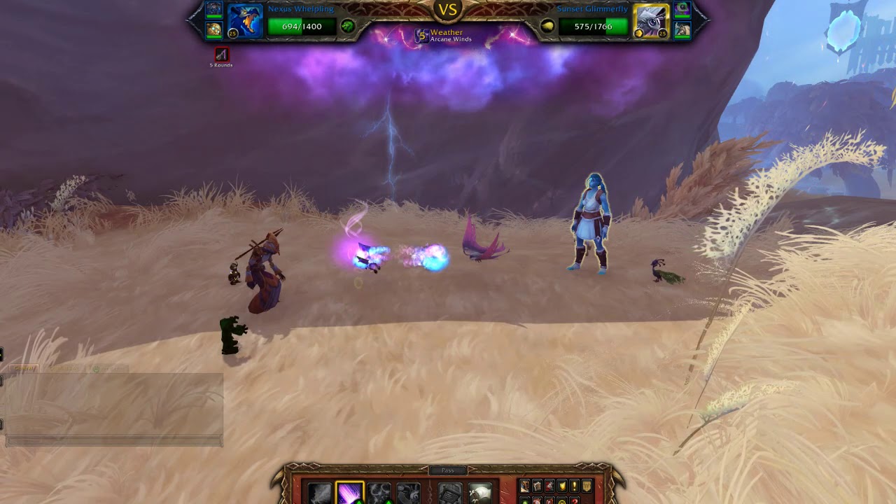 World of Warcraft Thenia  Pet Battle