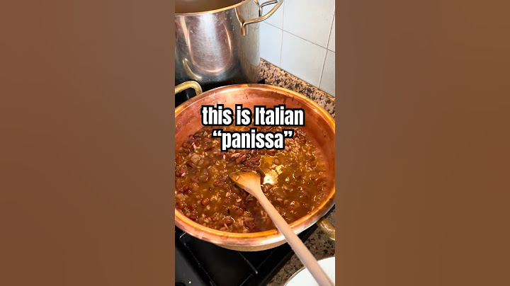 An incredible rice and beans recipe! #italianfood #dinnerideas