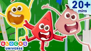 summer holiday rainy day song learn explore colours compilation