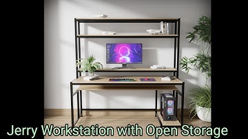 Assembly instructions of Jerry Workstation/Computer Table by Riyan Luxiwood