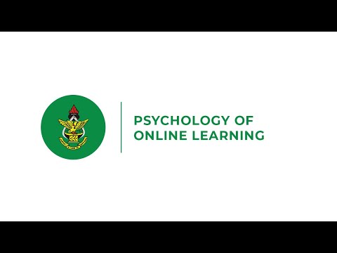 PSYCHOLOGY OF ONLINE LEARNING