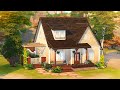 STYLISH BEACH FAMILY COTTAGE 🌊 | The Sims 4 Speed Build