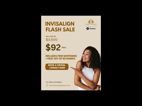 ✨ Smile straighter, not harder — with Invisalign!