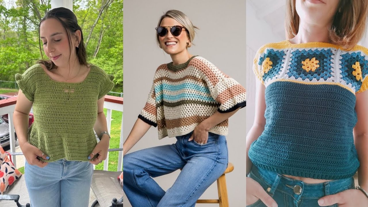 Crochet Top Blouse Trendy New Design Ideas 2026