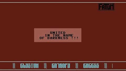 Fatum (FTM) Intro 15 ! Commodore 64 (C64)