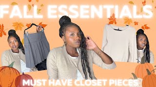 Fall 2024 Fashion Essentials you need in your closet | endless outfits