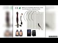 Car Seat Heater Kit Fit 2 Seats 12V Universal Carbon Fiber Heating Pads 2 Dial 5 Level Dual Control