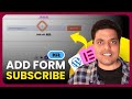 How To Add Subscribe Newsletter Form in Elementor WordPress (2025) | Full Guide