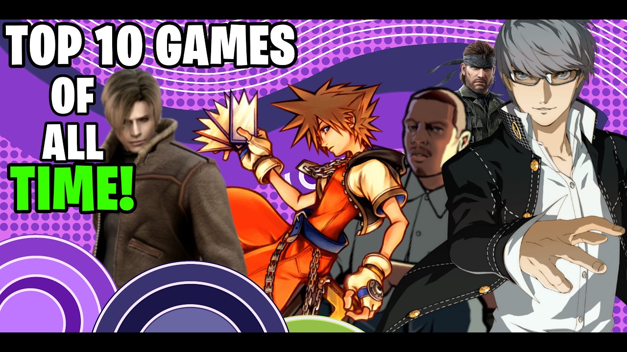 My top 10 games of all time! | ranking my most beloved video games ...