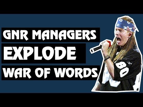 Guns N' Roses News  Ex Managers Exchange Heated Words Over Axl Rose & GNR