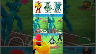 Shiny Dialga ✨️ Rayquaza 🪽 Armarouge 🔥 #pokemongo #pokemon #gbl
