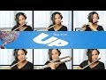 Up married life  flute cover  with sheet music