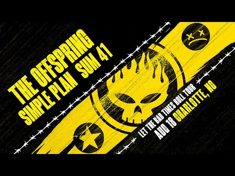 THE LET'S GO's ×THE AUTOCRATICS split EP The Offspring, - Let the Bad Times Roll Tour (Charlotte, NC