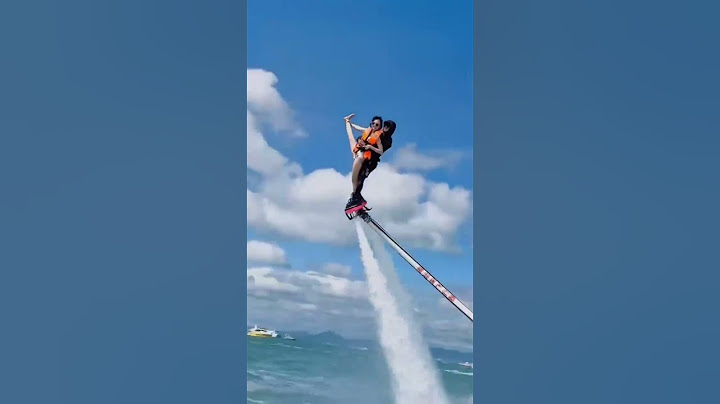 Flyboard ride is so fun 🤪😚✌️ #amusementpark #adventure #flyboard #bluesilver