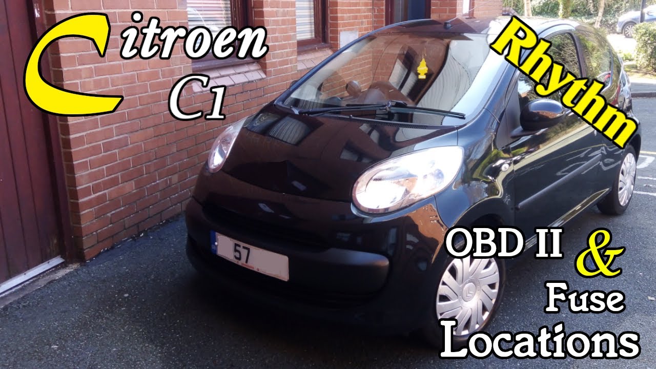 2007 Citroen C1 OBD And Fuse Locations
