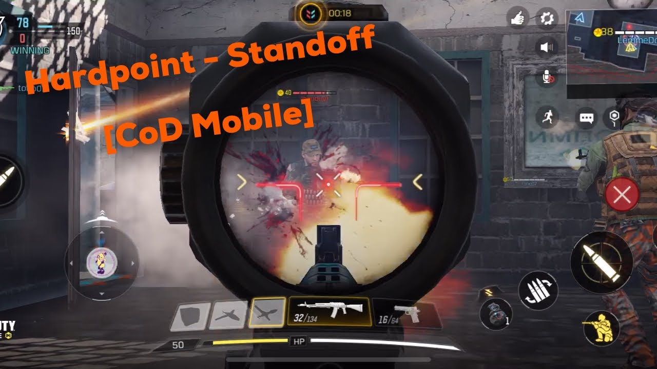 Hardpoint Standoff [CoD Mobile] YouTube